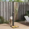 vidaXL Gartendusche mit Lattenboden 50 x 55 x 224 cm (368208) vidaXL Gartendusche mit Lattenboden 50 x 55 x 224 cm (368208)