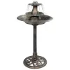 vidaXL Vogelbad mit Springbrunnen Bronzen 50 x 91 cm (48233) vidaXL Vogelbad mit Springbrunnen Bronzen 50 x 91 cm (48233)