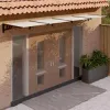 vidaXL Türvordach Polycarbonat 396 x 90 cm (153689) vidaXL Türvordach Polycarbonat 396 x 90 cm (153689)