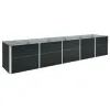 vidaXL Garten-Hochbeet Verzinkter Stahl 400 x 80 x 45 cm (47059) vidaXL Garten-Hochbeet Verzinkter Stahl 400 x 80 x 45 cm (47059)