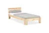 Homestyle4u Holzbett mit Lattenrost 90 x 200 cm Homestyle4u Holzbett mit Lattenrost 90 x 200 cm
