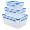 Emsa Clip & Close Frischhaltedosen 3er-Set (0,55 + 1,0 + 2,3 l) Emsa Clip & Close Frischhaltedosen 3er-Set (0,55 + 1,0 + 2,3 l)