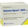 biomo pharma BIOMO LIPON 600, 60 Filmtbl. (N2) biomo pharma BIOMO LIPON 600, 60 Filmtbl. (N2)