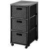 Rotho Country Rollcontainer mit 3 Schubladen Rotho Country Rollcontainer mit 3 Schubladen