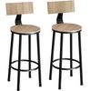 tectake Poole Barhocker 2er Set (404351) tectake Poole Barhocker 2er Set (404351)