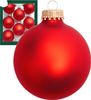 Krebs Glas Lauscha Glaskugeln 7 cm 8 Stk. feuerrot matt (CBK70213) Krebs Glas Lauscha Glaskugeln 7 cm 8 Stk. feuerrot matt (CBK70213)
