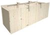 Palmako Karl 40,6 m² Anbauschuppen natur Palmako Karl 40,6 m² Anbauschuppen natur