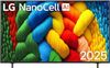 LG 65" NanoCell AI NANO81 4K Smart TV 2025 65NANO81A6A LG 65" NanoCell AI NANO81 4K Smart TV 2025 65NANO81A6A