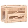 vidaXL Hamsterkäfig Massivholz Tanne 80 x 40 x 43 cm (172379) vidaXL Hamsterkäfig Massivholz Tanne 80 x 40 x 43 cm (172379)