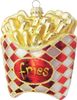 Krebs Glas Lauscha Baumschmuck Pommes 9 cm Krebs Glas Lauscha Baumschmuck Pommes 9 cm