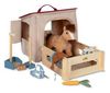 Small Foot Spielset Pferd mit Stall und Zubehör in der Tasche (12731) Small Foot Spielset Pferd mit Stall und Zubehör in der Tasche (12731)