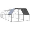 vidaXL Outdoor-Hühnerkäfig Verzinkter Stahl 3 x 12 x 2 m (3089328) vidaXL Outdoor-Hühnerkäfig Verzinkter Stahl 3 x 12 x 2 m (3089328)
