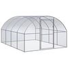 vidaXL Outdoor-Hühnerstall Verzinkter Stahl 3 x 4 x 2 m (3095464) vidaXL Outdoor-Hühnerstall Verzinkter Stahl 3 x 4 x 2 m (3095464)