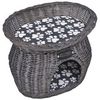 vidaXL Kuschelhöhle für Katzen mit Kissen Weide (170222) vidaXL Kuschelhöhle für Katzen mit Kissen Weide (170222)