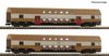 Fleischmann 2-tlg. Set 2: Doppelstockwagen, DR (6260075) Fleischmann 2-tlg. Set 2: Doppelstockwagen, DR (6260075)