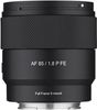 Samyang AF 85 mm F1.8 P Samyang AF 85 mm F1.8 P