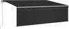 vidaXL Markise Automatisch mit Rollo LED Windsensor 4 x 3 m (3069434) vidaXL Markise Automatisch mit Rollo LED Windsensor 4 x 3 m (3069434)