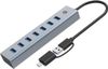 Conceptronic 7-Port-USB 3.0-Hub (HUBBIES21G) Conceptronic 7-Port-USB 3.0-Hub (HUBBIES21G)