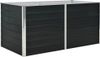 vidaXL Hochbeet Anthrazit 160 x 80 x 77 cm (45722) vidaXL Hochbeet Anthrazit 160 x 80 x 77 cm (45722)
