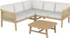 Primaster Gartenmöbel-Set Leros Holz Primaster Gartenmöbel-Set Leros Holz