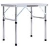 vidaXL Klappbarer Campingtisch 60 x 45 cm (48178) vidaXL Klappbarer Campingtisch 60 x 45 cm (48178)