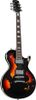 Fame Custom LP RW Worn Licorice over Sunburst Fame Custom LP RW Worn Licorice over Sunburst