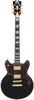 D'Angelico Deluxe Brighton Solid Black D'Angelico Deluxe Brighton Solid Black