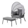 Leco Clara Sessel mit Fußhocker Leco Clara Sessel mit Fußhocker