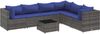 vidaXL Gartenlounge-Set mit Kissen Polyrattan 7-tlg. (3308151) vidaXL Gartenlounge-Set mit Kissen Polyrattan 7-tlg. (3308151)