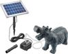 Esotec Solar Wasserspeier-Set Flusspferd Hippo (101658) Esotec Solar Wasserspeier-Set Flusspferd Hippo (101658)