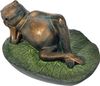 Esotec Wasserspeier-Figur Frosch seitlich liegend auf Seerose (100744) Esotec Wasserspeier-Figur Frosch seitlich liegend auf Seerose (100744)