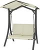 Outsunny Hollywoodschaukel 2-Sitzer mit Sonnendach 150 x 120 x 182 cm Outsunny Hollywoodschaukel 2-Sitzer mit Sonnendach 150 x 120 x 182 cm