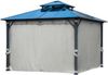 Brast Alu Pavillon PAGODE 4x4m mit Moskitonetz (1004269006) Brast Alu Pavillon PAGODE 4x4m mit Moskitonetz (1004269006)