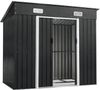 Brast Metall Gerätehaus mit Pultdach 217x131x185 (1004326002) Brast Metall Gerätehaus mit Pultdach 217x131x185 (1004326002)