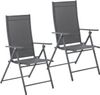 Juskys Gartenstuhl Calena 2er Set Juskys Gartenstuhl Calena 2er Set