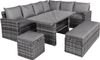 Brast Poly-Rattan Eck Sitzgruppe ECO (1004165001) Brast Poly-Rattan Eck Sitzgruppe ECO (1004165001)