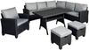 Brast Polyrattan Eck Sitzgruppe HACIENDA (1004208002) Brast Polyrattan Eck Sitzgruppe HACIENDA (1004208002)