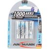 ANSMANN MICRO AKKU 1000 MAH/4 ER ANSMANN MICRO AKKU 1000 MAH/4 ER