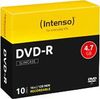 Intenso DVD-R Slim Case 10 Discs (4101652) Intenso DVD-R Slim Case 10 Discs (4101652)