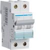 Leitungsschutzschalter, 2pol. B-6A, 6kA Hager MBN206 Leitungsschutzschalter, 2pol. B-6A, 6kA Hager MBN206