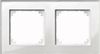 Merten M-PLAN-Echtglasrahmen, 2fa 489219 Merten M-PLAN-Echtglasrahmen, 2fa 489219