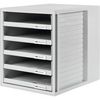 Schrank-Set HAN 1400 grau mit 5 Schubladen Schrank-Set HAN 1400 grau mit 5 Schubladen