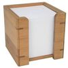 Wedo 61707 - Zettelbox aus Bambus, gefüllt Wedo 61707 - Zettelbox aus Bambus, gefüllt