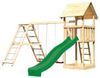 Akubi Spielturm Lotti inkl. Wellenrutsche und Doppelschaukelanbau Akubi Spielturm Lotti inkl. Wellenrutsche und Doppelschaukelanbau