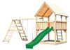 Akubi Spielturm Luis inkl. Wellenrutsche, Doppelschaukelanbau mit Klettergerüst Set C Akubi Spielturm Luis inkl. Wellenrutsche, Doppelschaukelanbau mit Klettergerüst Set C