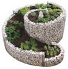 Bellissa Gabionen Kräuterspirale 80 x 200 x 150 cm Bellissa Gabionen Kräuterspirale 80 x 200 x 150 cm