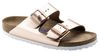 Birkenstock Arizona Weichbettung Naturleder Metallic Birkenstock Arizona Weichbettung Naturleder Metallic