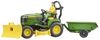 Bruder bworld John Deere Rasentraktor mit Anhänger und Gärtner (62104) Bruder bworld John Deere Rasentraktor mit Anhänger und Gärtner (62104)
