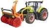 Bruder Claas Axion 950 mit Schneeketten und Schneefräse Bruder Claas Axion 950 mit Schneeketten und Schneefräse