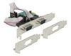 Delock 2x seriell PCIe 2.0 x1 (89641) Delock 2x seriell PCIe 2.0 x1 (89641)